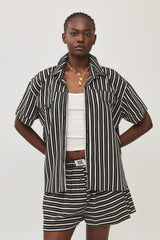 ⛵️Spring/Summer 2025 - BBQ shirt - Glimmer Stripes