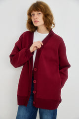🍁 Autumn/Winter 2026/27- Saba Cardigan - Merlot 🍇🍷
