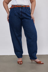 🍰 Summer 2026- Our interpretation for Mom jeans - Deep Blue