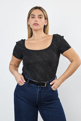 ⛵️Spring / Summer 2025 - Ester - Short T Shirt - Sparkling - This item has a manufacturing defect — the fit is significantly smaller than labeled. We recommend it only for very petite sizes.