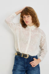 š Auttum/Winter 2026/27 - Valleria shirt - Embroidery On Rich Cream