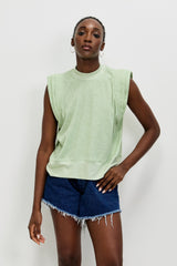 🍰 SUMMER 2026 - Henri Tank - Mint 🍵 **Ribbed hem**