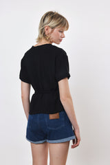 ⛵️Spring / Summer - Lea blouse - Dominant Black
