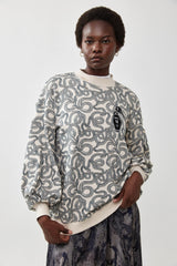 š§¦Autumn/Winter 2025/2026 - Sara Sweatshirt - Black - A bag of snakes š