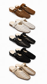 ๐ฐSummer 2026 - Dolce Mules - Tartufo - Brown Suede - Handcrafted in a small artisan workshop in Italy ๐ฎ๐น๐๐ฎ