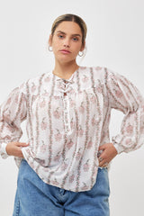 🧦 Autumn/Winter 2025/2026 - Tomorrowland - Petal Poem (White)