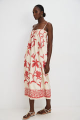 🍰 Summer 2026 - Easy dress - Coral 🪸 Sand