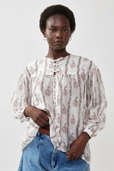 🧦 Autumn/Winter 2025/2026 - Tomorrowland - Petal Poem (White)