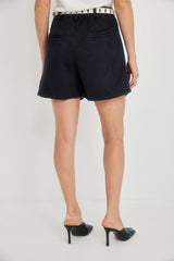 š Auttum/Winter 2026/27 - 1990 Shorts- Navy Faux suede