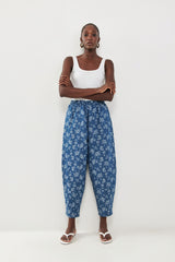 🍰 Summer 2026 - Francophile pants - Printed Denim