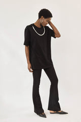 🪻Spring/Summer 2024- very small fit- Disco 🪩 Trousers - Black