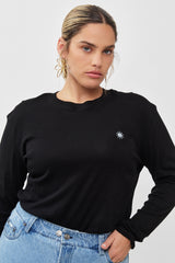 𧦠Autumn/Winter 2025/2026 - Baby T Shirt - Long sleeves - Black