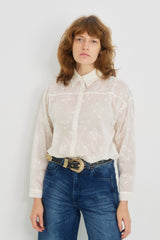 š Auttum/Winter 2026/27 - Valleria shirt - Embroidery On Rich Cream