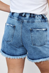 ⛵️Spring/Summer 2025 - Baggy Denim Shorts - Light Blue