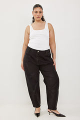 🧦Autumn/Winter 2025/2026 - Our interpretation for Mom jeans - Black