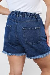 ⛵️Spring/Summer 2025 - Baggy Denim Shorts - Deep Blue