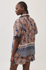 ⛵️Spring/Summer 2025 - BBQ shirt - Tropical maze