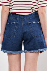 ⛵️Spring/Summer 2025 - Baggy Denim Shorts - Deep Blue