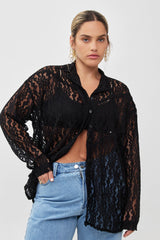 🧦Autumn/Winter 2025/2026 - The New Klips -shirt - Black Breezy l1ace