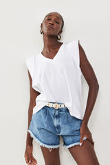 š° SUMMER 2026 - Henrietta V Tank - Deep Clean ⬠**No ribbed hem**