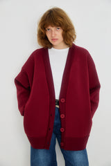 🍁 Autumn/Winter 2026/27- Saba Cardigan - Merlot 🍇🍷