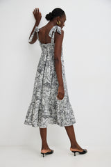 🍰 Summer 2026 - Troy Dress - Black and White Jungle