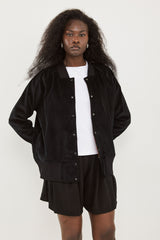 🧦Winter 2025/2026 - Bomber - Be there or Be square -  Black Corduroy