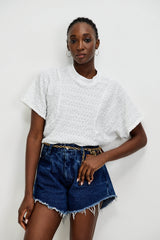 🍰 Summer 2026 🦇 Batwing T - Textured White