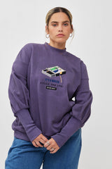 🧦Autumn/Winter 2025/2026- The Lot Sweatshirt - Dusty purple 🚬