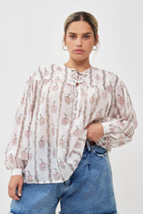 🧦 Autumn/Winter 2025/2026 - Tomorrowland - Petal Poem (White)