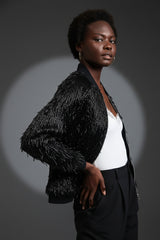 🧦Winter 2025/2026 - Split (Identity) Bomber -Noir Beads