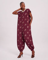 🍰 Summer 2026 - Pepe Maxi Jumpsuit - Red Red Wine 🍷