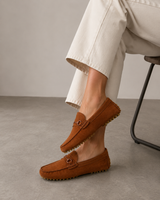๐ฐSummer 2026 - Suede Driving Loafers - Camel - Handcrafted in a small artisan workshop in Italy ๐ฎ๐น๐๐ฎ