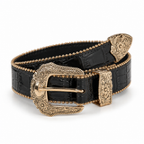 Faux leather cool belt - Black