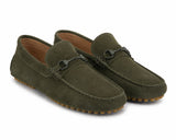 ๐ฐSummer 2026 - Suede Driving Loafers - Olive ๐ซ - Handcrafted in a small artisan workshop in Italy ๐ฎ๐น๐๐ฎ
