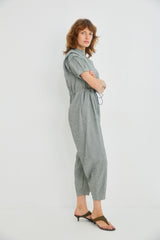 š Autumn/Winter 2026/27 - Cain Maxi Jumpsuit - B&W š²š³š²š³