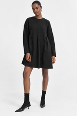 🪡🧵Sample🪡🧵- Hanalle dress - My little (but not little) Black Waffle 🧇 dress
