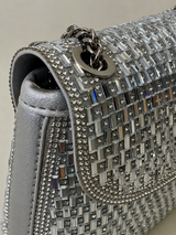π AUTUMN/WINTER 2026/27 BEDAZZLED β The Crystal Bag- Jeweled Grid