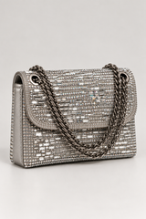 π AUTUMN/WINTER 2026/27 BEDAZZLED β The Crystal Bag- diagonal