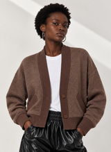 🍁 Autumn/Winter 2026/27 - Grandson Cardigan - Espresso Martini 🍸 ☕️