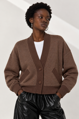 🍁 Autumn/Winter 2026/27 - Grandson Cardigan - Espresso Martini 🍸 ☕️