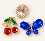 ๐ Autumn/Winter 2026/27
- Over-shirt - Blue Denim With lapel pins adorned with colorful stones ๐