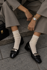 ๐ Autumn/Winter 2026/27 - The Italian Edit ๐ฎ๐น- ๐๐ปSAMPLE๐๐ป - The Milano Buckle Pump croco- Size 37