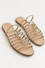 ๐ Autumn/Winter 2026/27 - The Italian Edit ๐ฎ๐น- ๐๐ปSAMPLE๐๐ป -The Golden Loop Sandal- Size 37