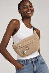 Corduroy Belt Bag- Camel 🐪