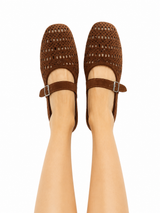 ๐ฐSummer 2026 - Dolce Mules - Tartufo - Brown Suede - Handcrafted in a small artisan workshop in Italy ๐ฎ๐น๐๐ฎ