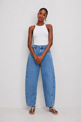 🍰 Summer 2026 -Tom jeans- I'm super oversized- Bleached Blue