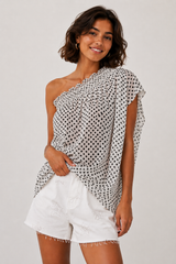 đ° SUMMER 2026 - Phili - one shoulder -One Shoulder top - Polka