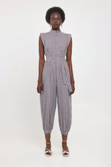 ⛵️Spring/Summer 2025 - Lucy Maxi Jumpsuit - Checks