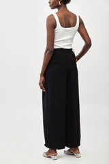 ⛵️Spring / Summer 2025 -Wear Me Forever- Pleated wide legs trouser- Black